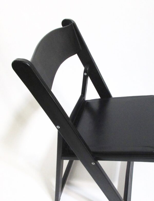 Resin Folding Chair - Black - 2 - RSVP Party Rentals