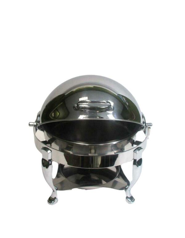 Chafer - 6 qt Round Rolltop - 1 - RSVP Party Rentals