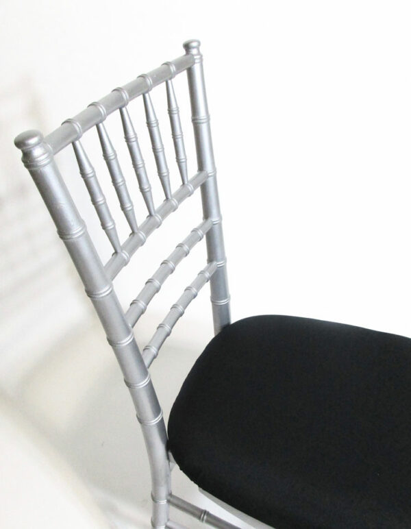 - Chiavari Chair - Silver - 2 - RSVP Party Rentals