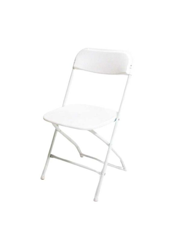 Folding Chair - White - 1 - RSVP Party Rentals