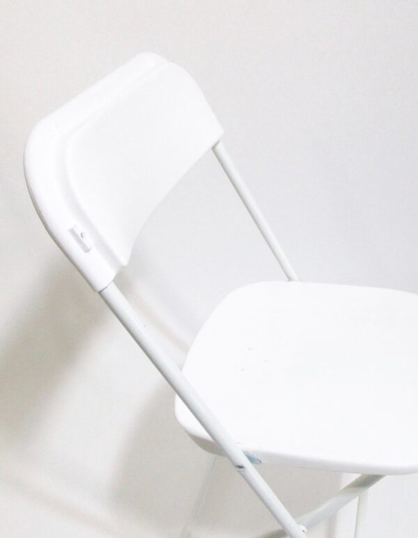Folding Chair - White - 2 - RSVP Party Rentals