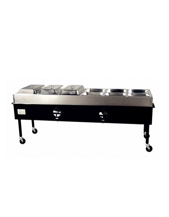 - Steam Table - Propane 6 Bay - 1 - RSVP Party Rentals