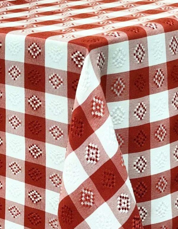 Red & White Check - 1 - RSVP Party Rentals