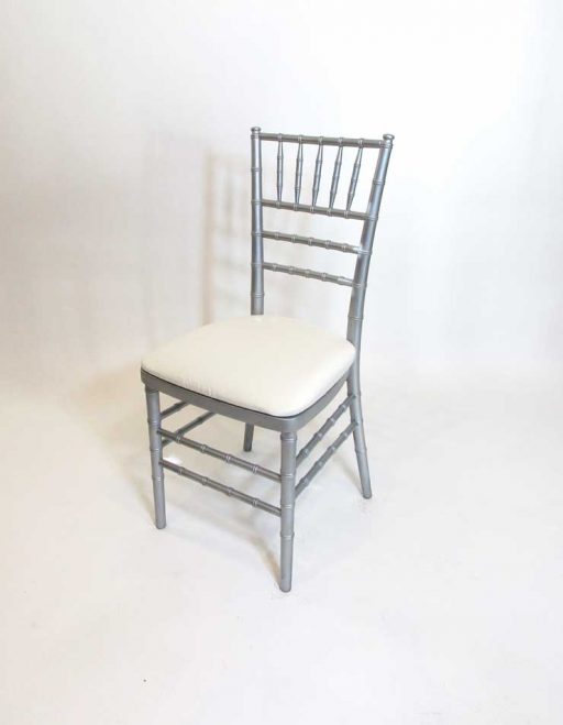 Chiavari Chair - Silver  RSVP Party Rentals - Chairs