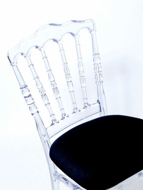 - Crystal Napoleon Chair - 2 - RSVP Party Rentals