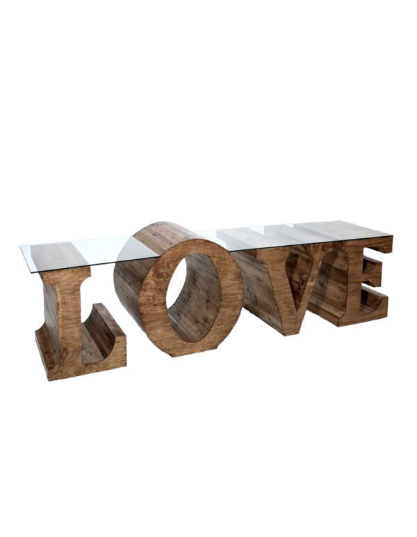 - Love Table - Natural - 1 - RSVP Party Rentals