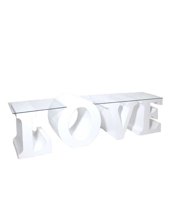 Love Table - White - 1 - RSVP Party Rentals