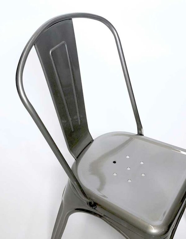 Tolix Chair - Gunmetal - 2 - RSVP Party Rentals