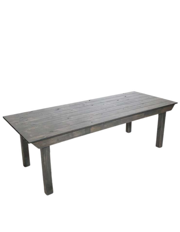 Modena Gray Dining Table - 1 - RSVP Party Rentals