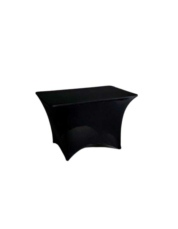 Black Spandex - Table Covers & Chair Covers - 2 - RSVP Party Rentals