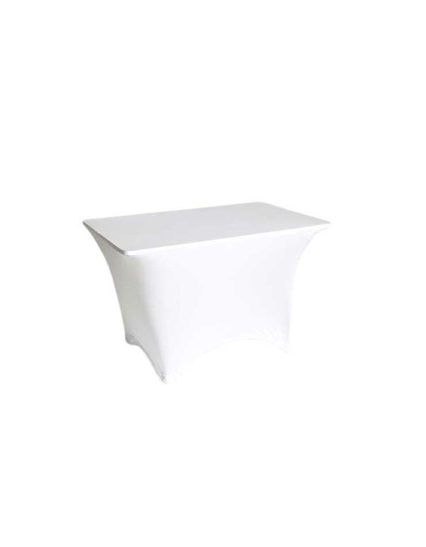 White Spandex - Table Covers & Chair Covers - 2 - RSVP Party Rentals