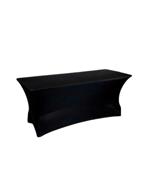 Black Spandex - Table Covers & Chair Covers - 3 - RSVP Party Rentals