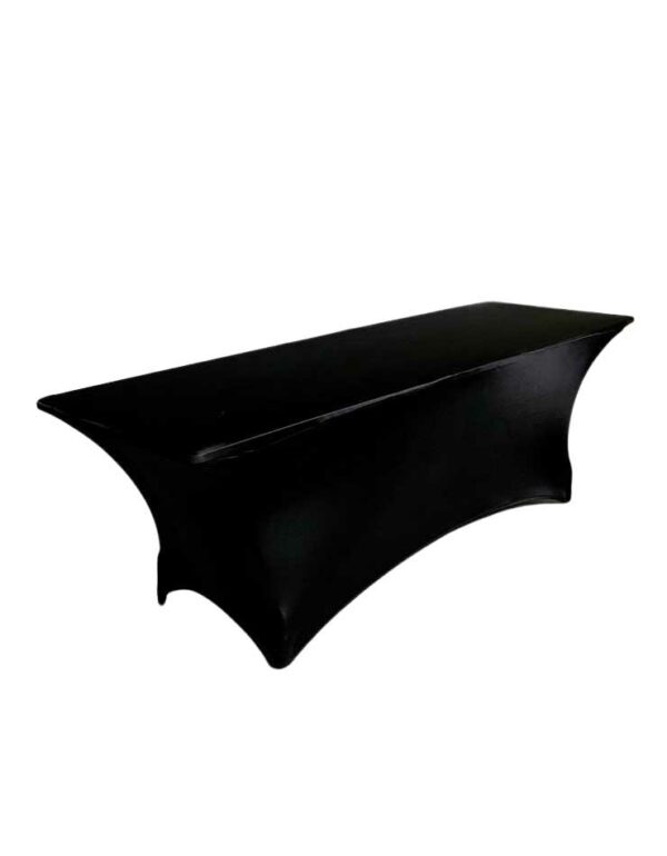 Black Spandex - Table Covers & Chair Covers - 4 - RSVP Party Rentals