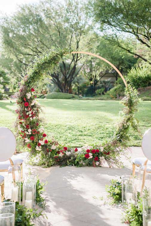 - Arch - Golden Ring - 3 - RSVP Party Rentals