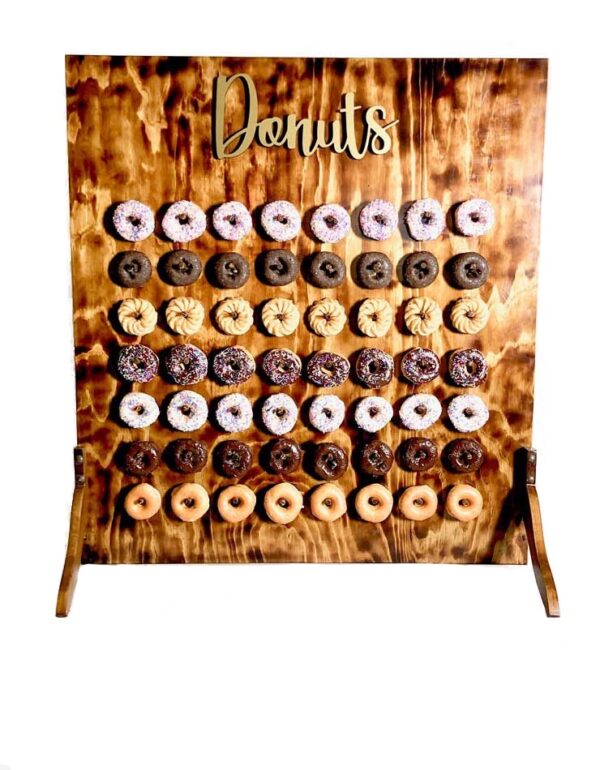 Donut Bar - Heritage Wood - 1 - RSVP Party Rentals