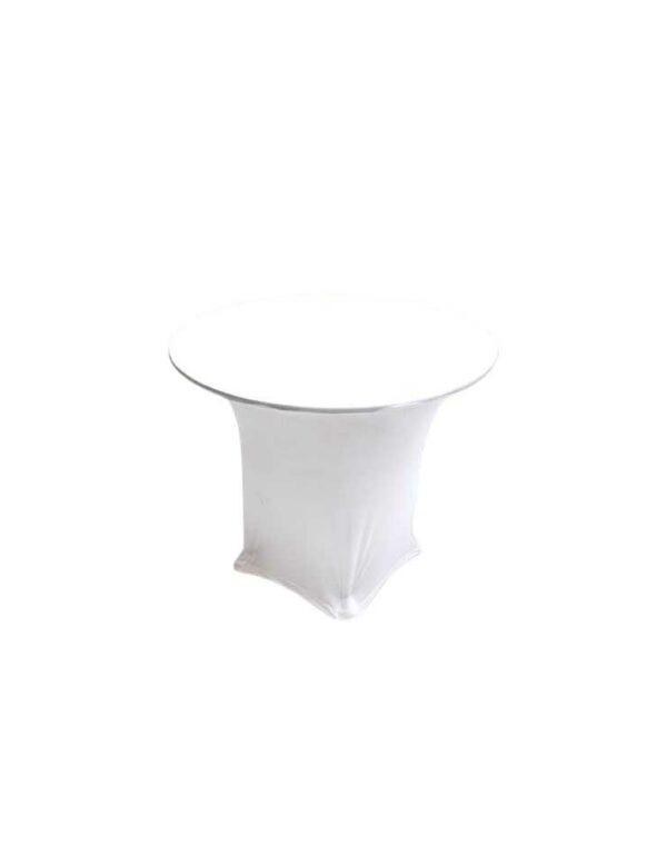 White Spandex - Table Covers & Chair Covers - 5 - RSVP Party Rentals