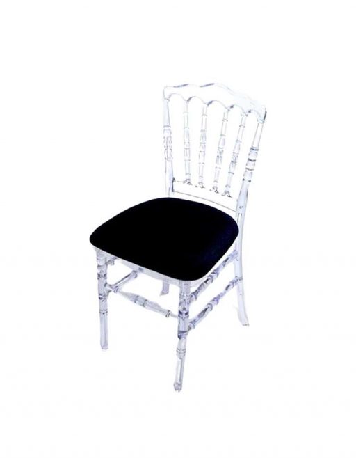 Crystal Napoleon Chair