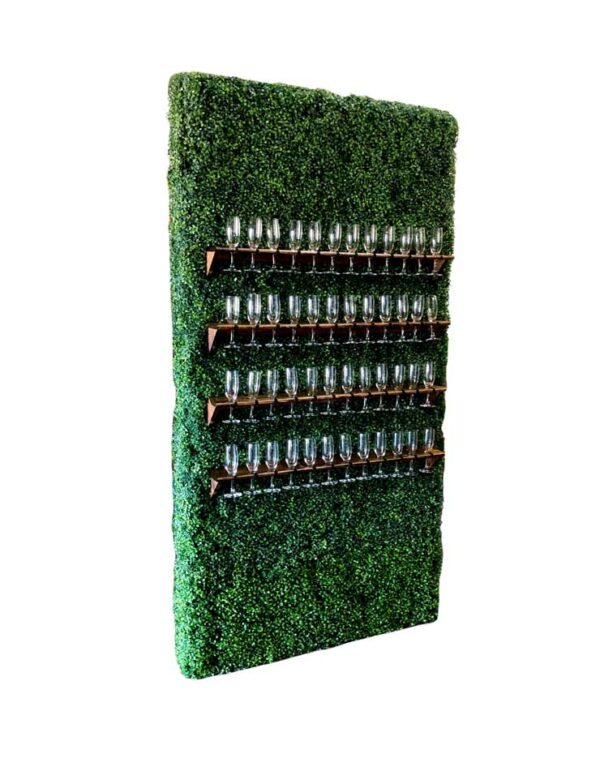 Champagne Wall - Boxwood Hedge - 1 - RSVP Party Rentals