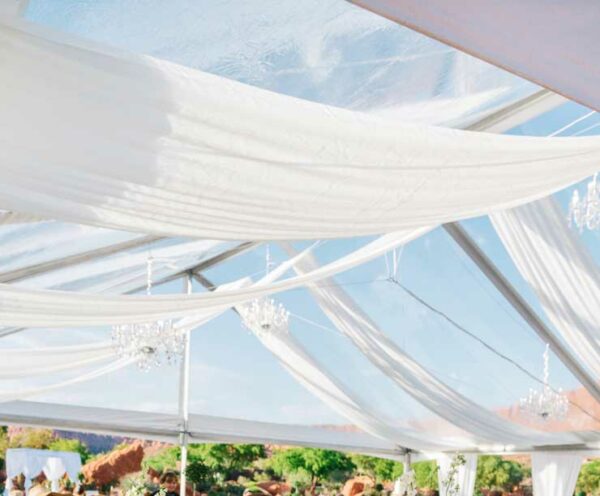 Clear Top Event Party Tent - 1 - RSVP Party Rentals