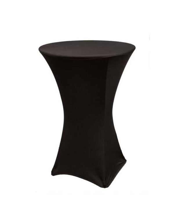 Black Spandex - Table Covers & Chair Covers - 1 - RSVP Party Rentals