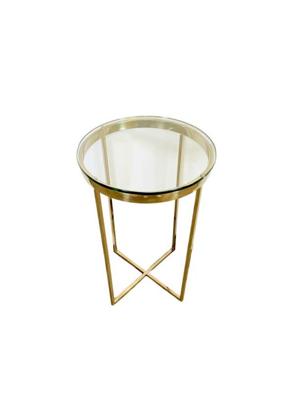 - Sperry End Table - 1 - RSVP Party Rentals