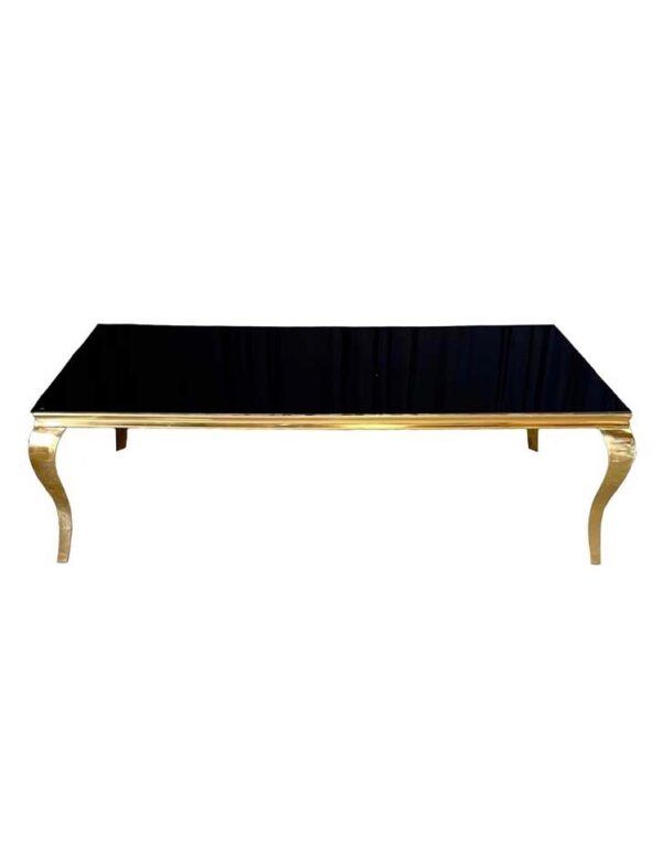 Versailles Dining Table - Black - 1 - RSVP Party Rentals