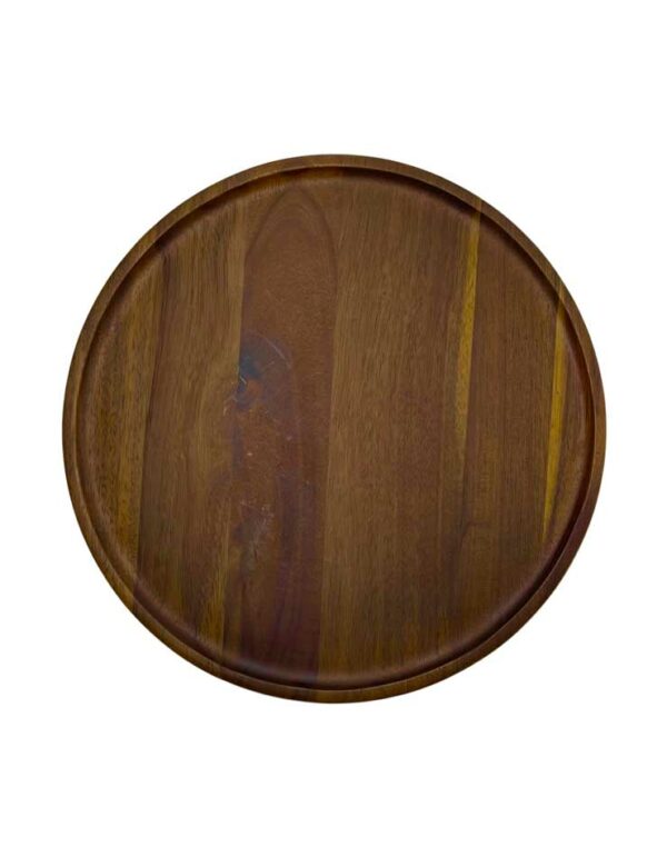 Acacia Wood Charger - 1 - RSVP Party Rentals