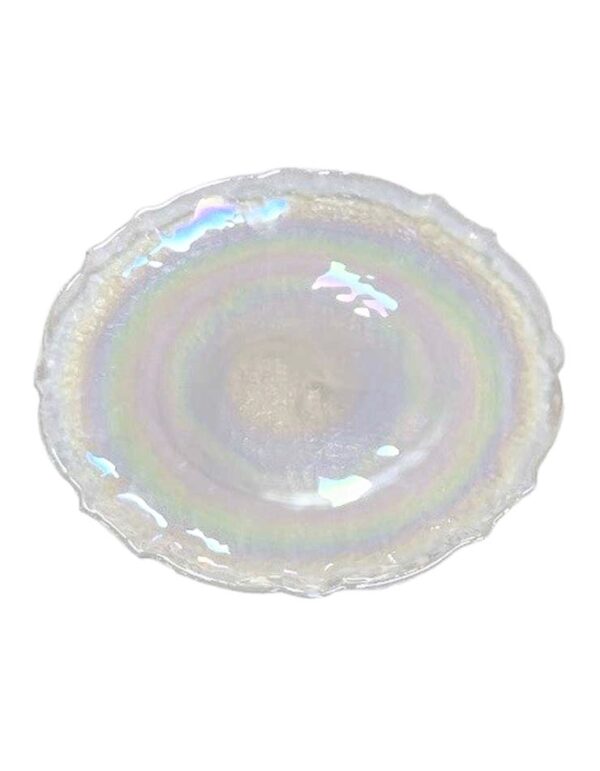 Lilia Iridescent Charger - 1 - RSVP Party Rentals