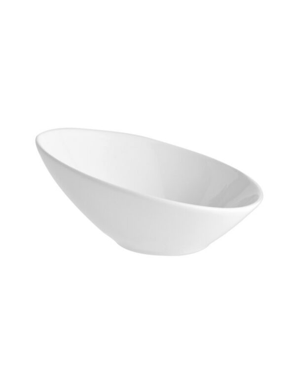 7" Slanted Bowl, 9 oz