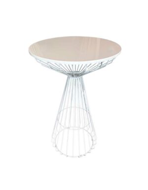 White Axel Cocktail Table