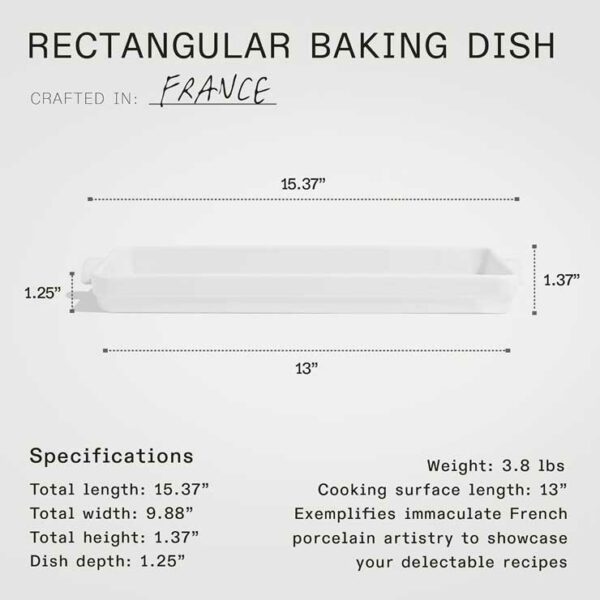 French Porcelain Baking Slab - Image 4